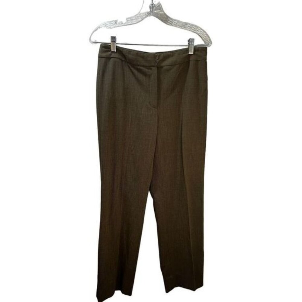 Rafaella Brown Trouser Dress Pants‎ Size 6 NWOT